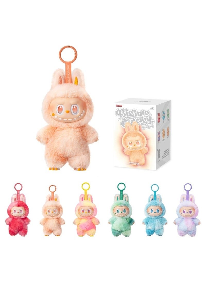 POP MART (Blind Box) Labobo soft stuffed doll, comes in multiple styles, as a stylish and beautiful accessory, has many uses for children and adult girls, equipped with a hanging ring, perfect as a keychain or bag decoration  - Image 2