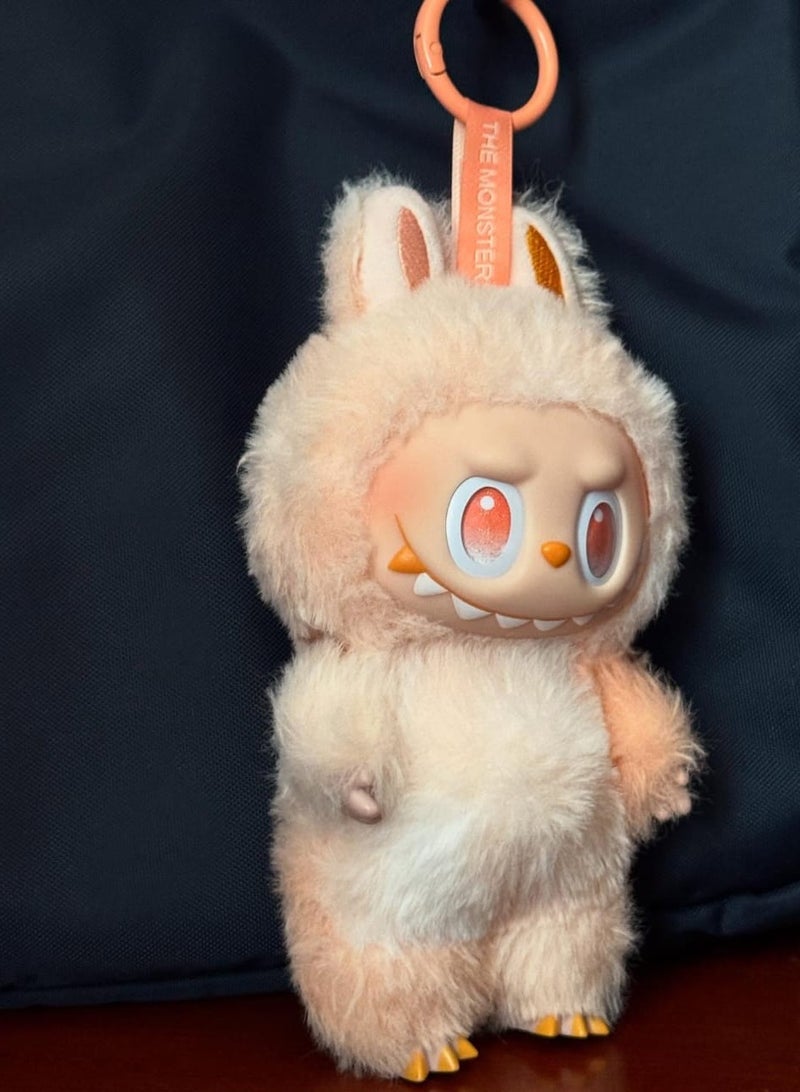 POP MART (Blind Box) Labobo soft stuffed doll, comes in multiple styles, as a stylish and beautiful accessory, has many uses for children and adult girls, equipped with a hanging ring, perfect as a keychain or bag decoration  - Image 4