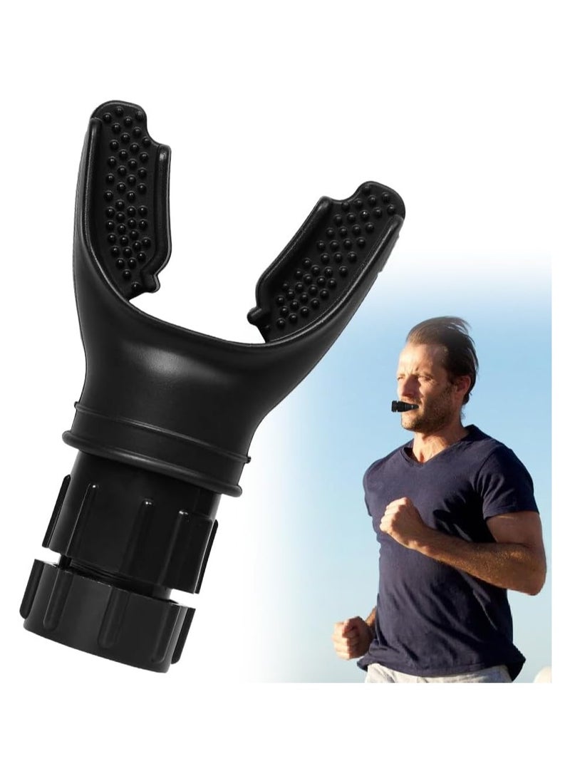 DELGREEN Lung Exerciser Expander, Lung Breathing Exerciser, Silicone Deep Breathing Exerciser, Increase Lung Capacity, Improve Sleep  - Image 1