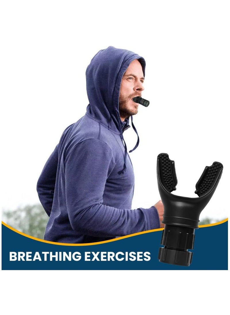 DELGREEN Lung Exerciser Expander, Lung Breathing Exerciser, Silicone Deep Breathing Exerciser, Increase Lung Capacity, Improve Sleep  - Image 4