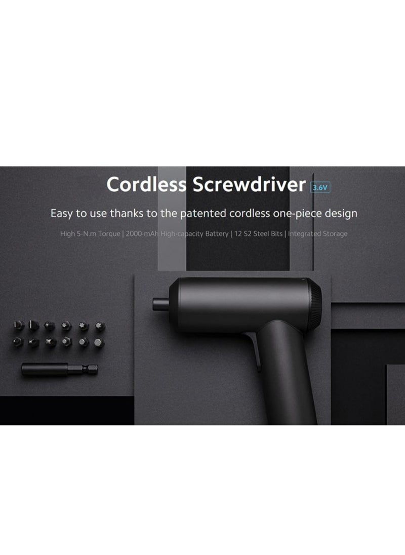 Generic Electric Precision Screwdriver Set Cordless 3.6V Power Small Screwdriver Kit with Portable Case 12 Steel Bits USB C Rechargeable Mini Repair Tools for Electronics Tablets and Laptops  - Image 3