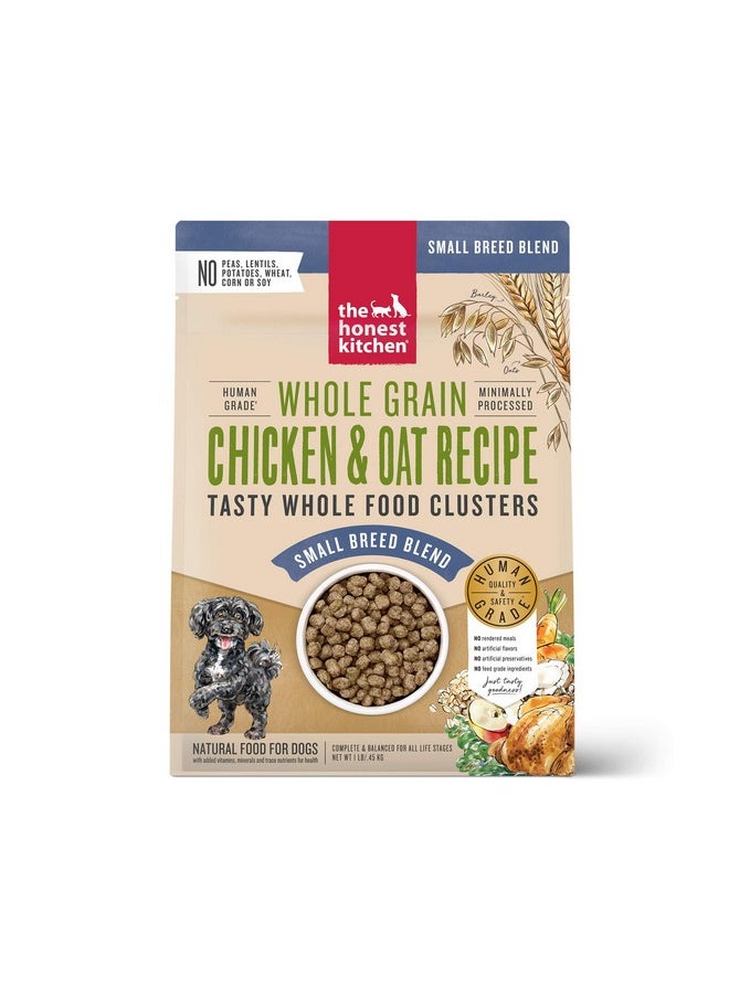 Whole Food Clusters Small Breed Whole Grain Chicken Dry Dog Food, 1 Lb Trial Pouch - pzsku/ZF095DEAB8EDBAFCE1351Z/45/_/1726220105/39659d52-9576-4ab3-8816-9f83524a42bb