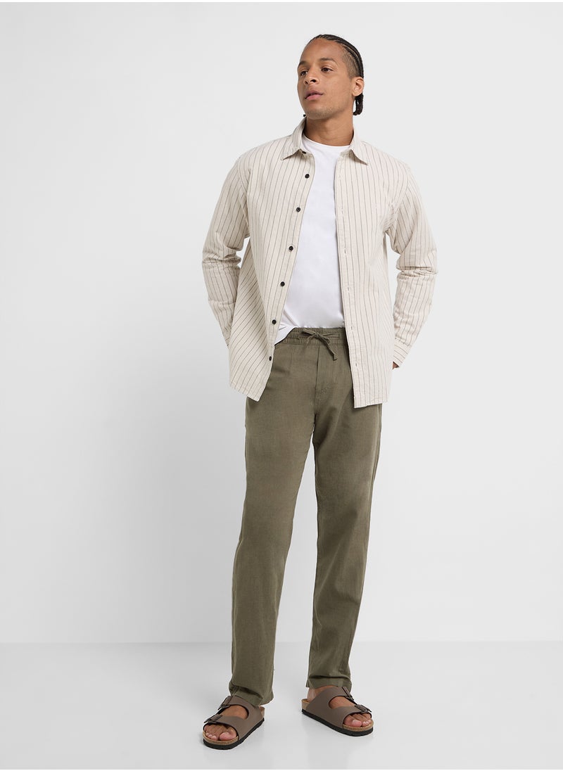 JACK & JONES Striped Regular Fit Shirt  - Image 4