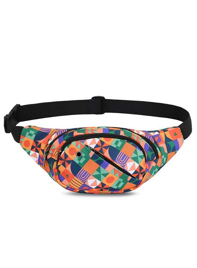 GUSTAVE® Ultra-Light Waist Bag With Adjustable Strap, Waterproof Nylon Large Capacity Fanny Pack for Men & Women - Ideal for Travel, Hiking, Sports & Daily Use - Image 1