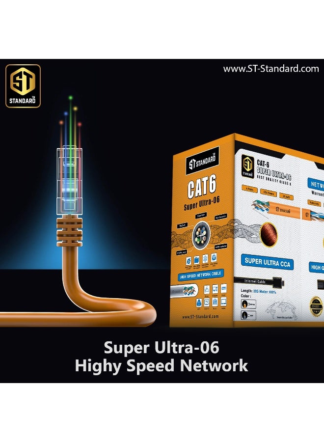 ستاندرد كابل نت من ستاندرد عالي الجوده 305 متر - Image 3