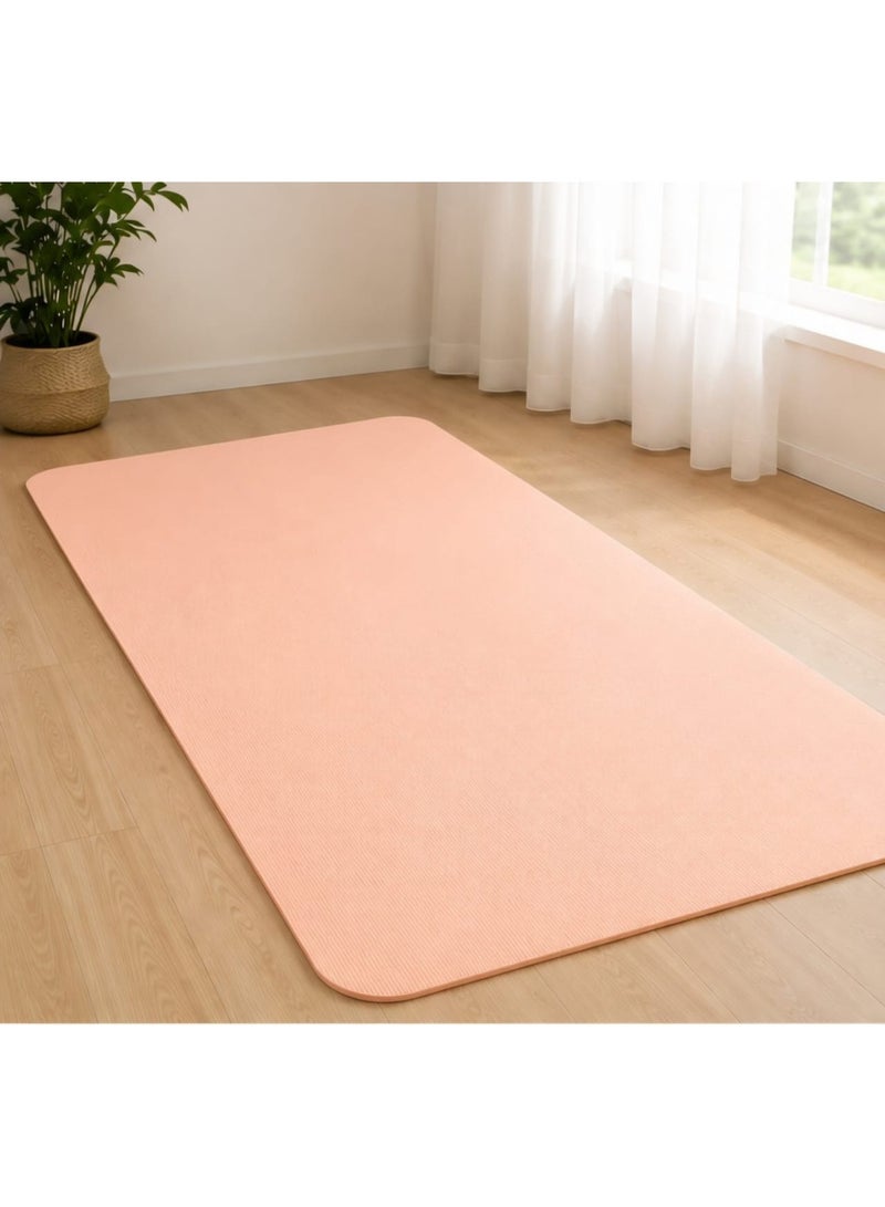 15mm Thick Yoga and Exercise Mat with Carrying Strap – Non-Slip Fitness Mat - Image 4