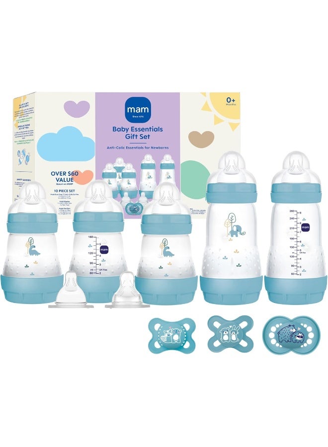 MAM مجموعة هدايا مAM الأساسية غير اللامعة، 10 قطع، حديثي الولادة، ولد - Image 1