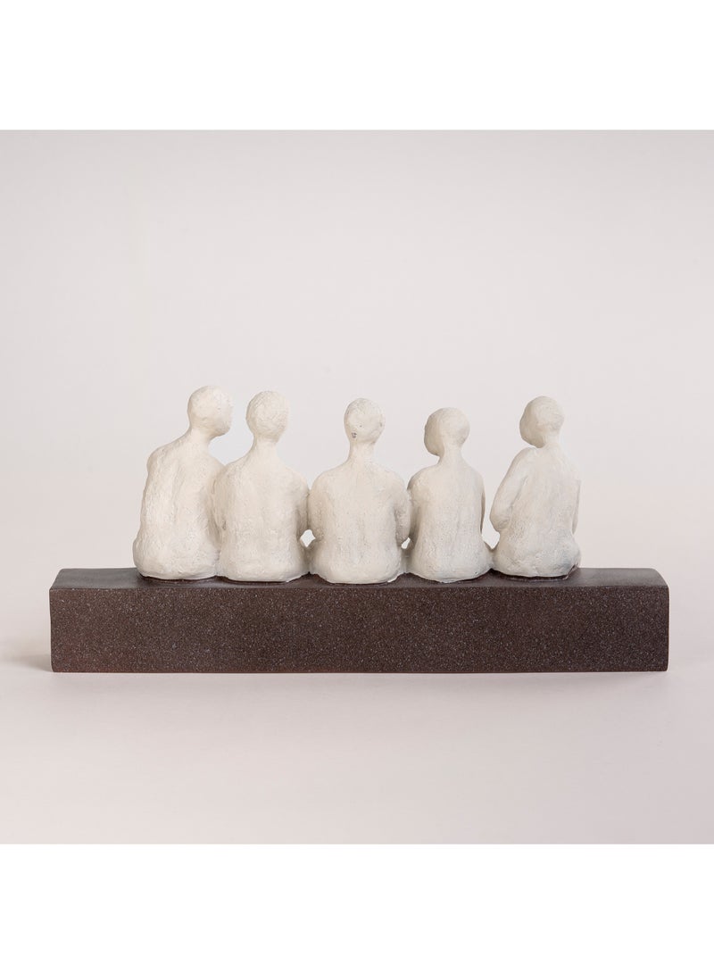 هومز تحفة اوف وايت سيراميك 40.6*9.3*18.5 سم - Image 5