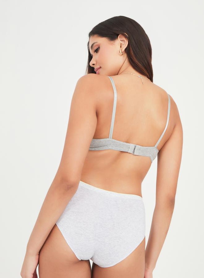 Styli مجموعة من 4 قطع - شورت مطاطي متباين الألوان من القطن - Image 4