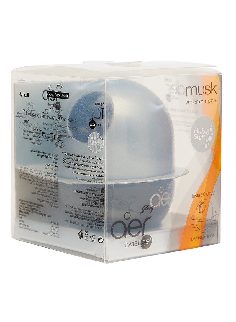 Godrej aer Twist Car Vent Air Freshener Musk After Smoke 45g Musk After Smoke - Image 2