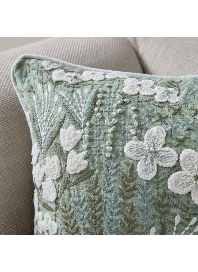 Green Artist Gardenia Floral Filled Cushion 45 x 45 cm - pzsku/ZF09650FE3B72BF1D9DE7Z/45/_/1735805041/b8403998-33f9-4e92-ab8d-f020c822202c