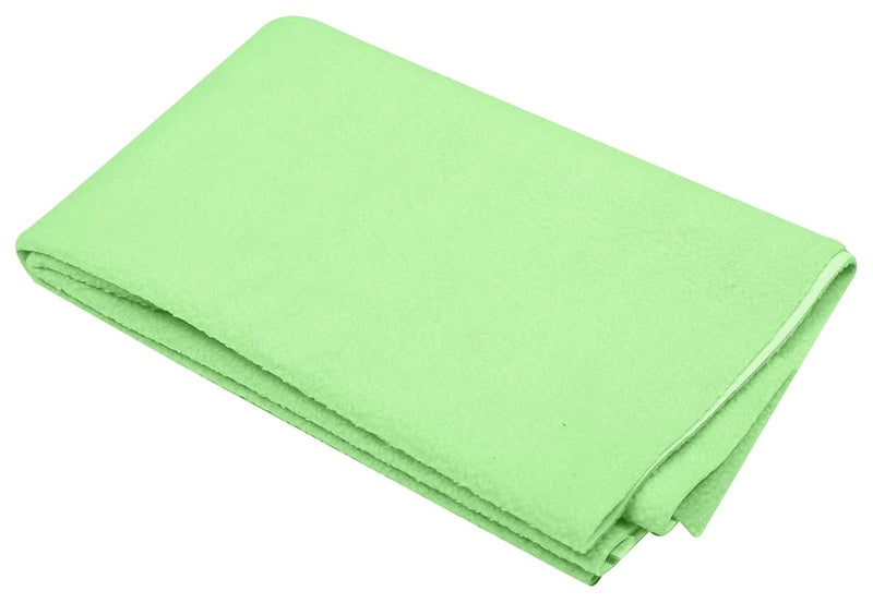 BTfash Baby Waterproof Reusable Super Soft Fast Drying Mattress Protector Medium Green - Image 1