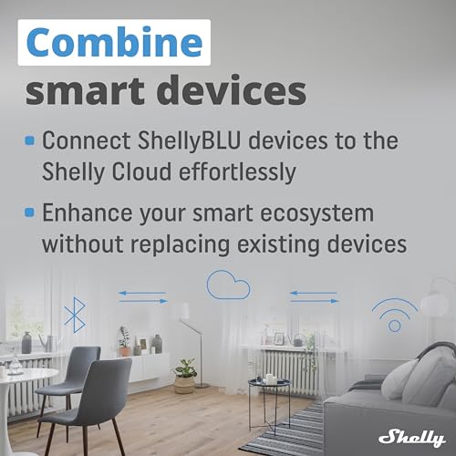 Shelly BLU Gateway | Bluetooth WiFi Gateway in a USB-A dongle | Home Automation | Compatible with Alexa & Google Home | iOS Android App | WiFi Range Extender | Wire-Free - Image 3