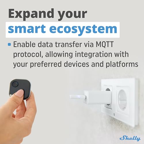 Shelly BLU Gateway | Bluetooth WiFi Gateway in a USB-A dongle | Home Automation | Compatible with Alexa & Google Home | iOS Android App | WiFi Range Extender | Wire-Free - Image 5