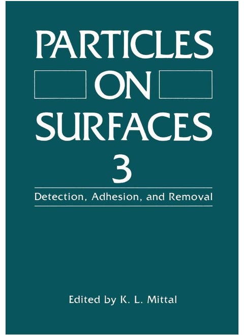 Particles on Surfaces 3: Detection, Adhesion, and Removal