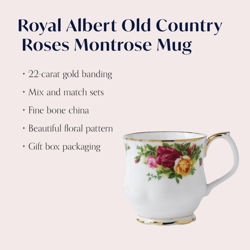 Royal Albert Old Country Roses Montrose Mug - Image 2