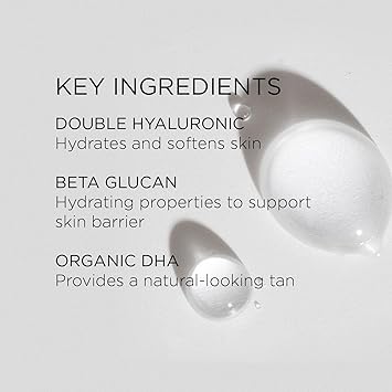 TAN-LUXE تان لوكس إكسبريس ماء ترطيب ذاتي تان ماء توهج مشمس في 30 دقيقة مع مزيج من فيتامين C وبيتا غلوكان وحمض الهيالورونيك 200 مل - Image 3
