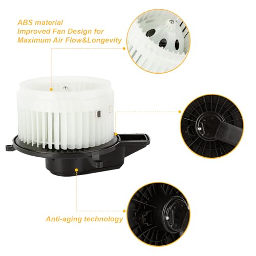 HPOPUAUTO 700252 Car Blower Motor for 2008-2018 Chrysler 300, 2008-2018 Dodge Challenger, 2008-2018 Dodge Charger 68037308AA CH3126140 - Image 2