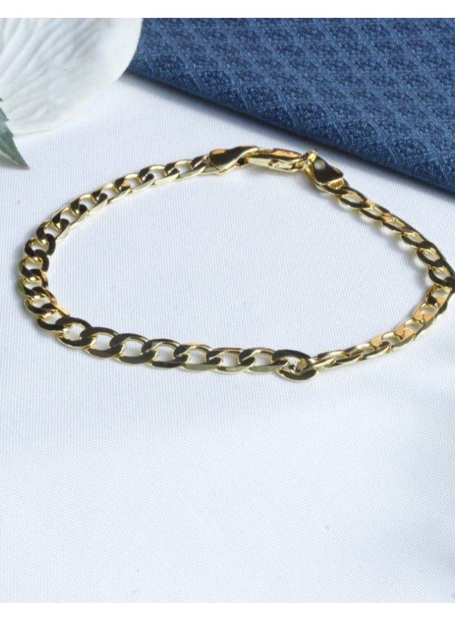 R-A58 سوارة نسائية عصرية مطلية بالذهب عيار 21 - Image 1