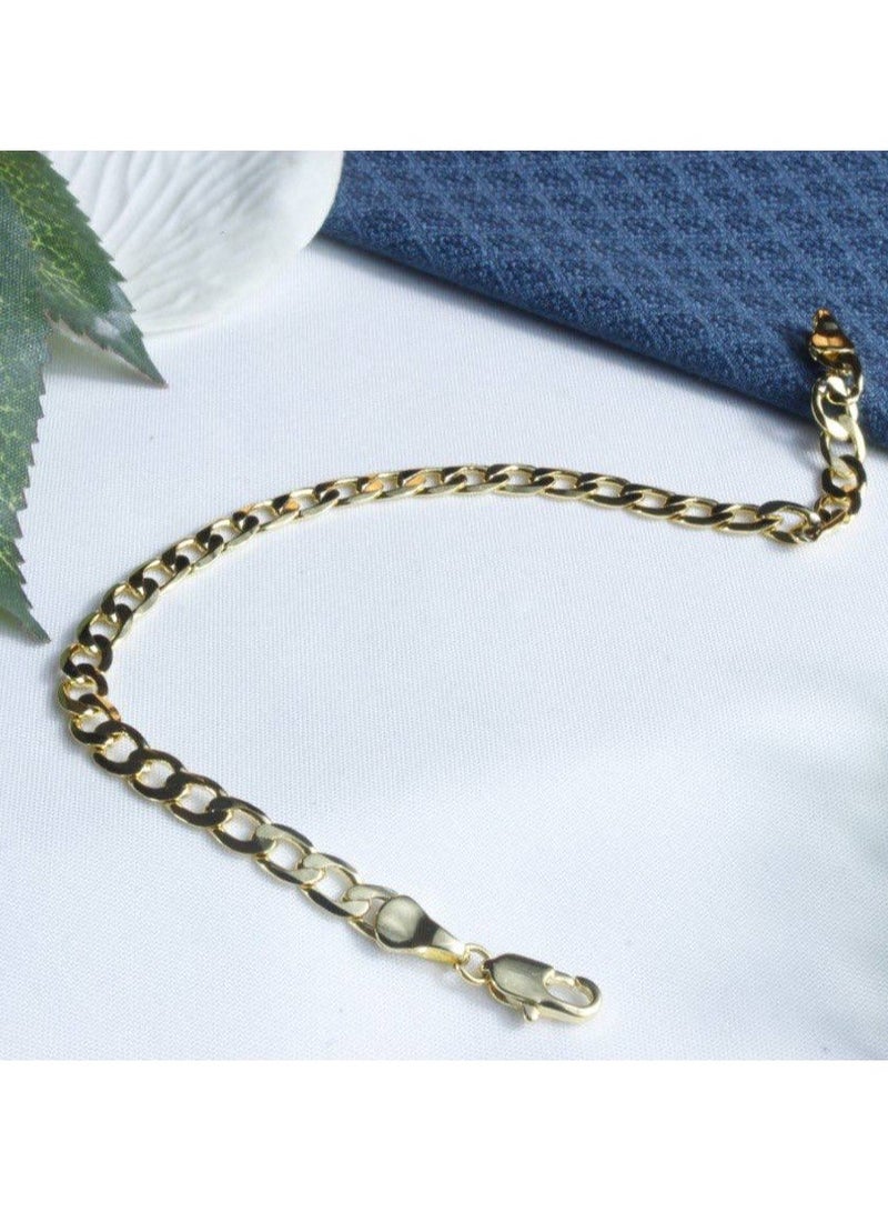 R-A58 سوارة نسائية عصرية مطلية بالذهب عيار 21 - Image 2