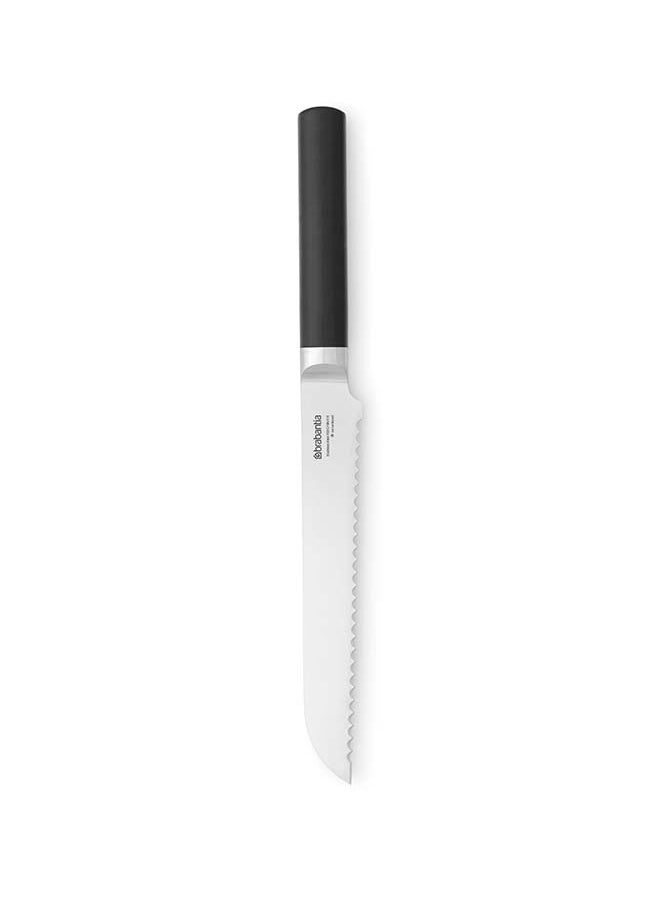 brabantia Bread Knife 34.5x3.2x2.2 cm Black  - Image 1