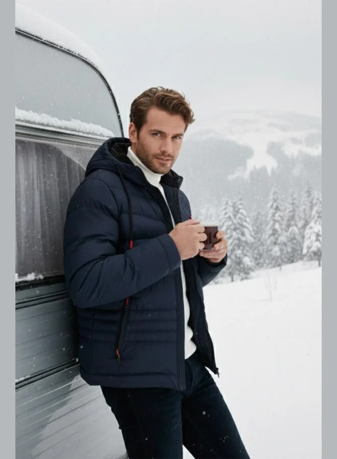 Buratti Hooded Pocket Slim Fit Puffer Jacket Men's JACKET 6490001