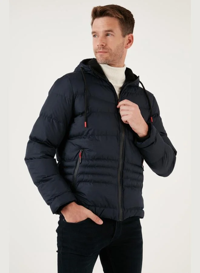 Buratti  Buratti Hooded Pocket Slim Fit Puffer Jacket Men's JACKET 6490001 for Men | Best Price UAE