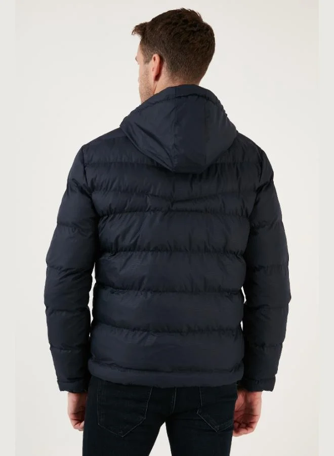 Buratti  Buratti Hooded Pocket Slim Fit Puffer Jacket Men's JACKET 6490001 for Men | Best Price UAE