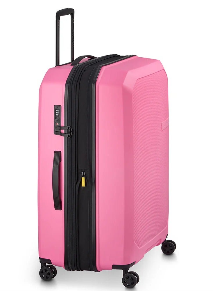 ديلسي _باريس حقيبة سفر متوسطة بعجلات مزدوجة قابلة للتوسيع  سم - وردي فاتح - Image 5