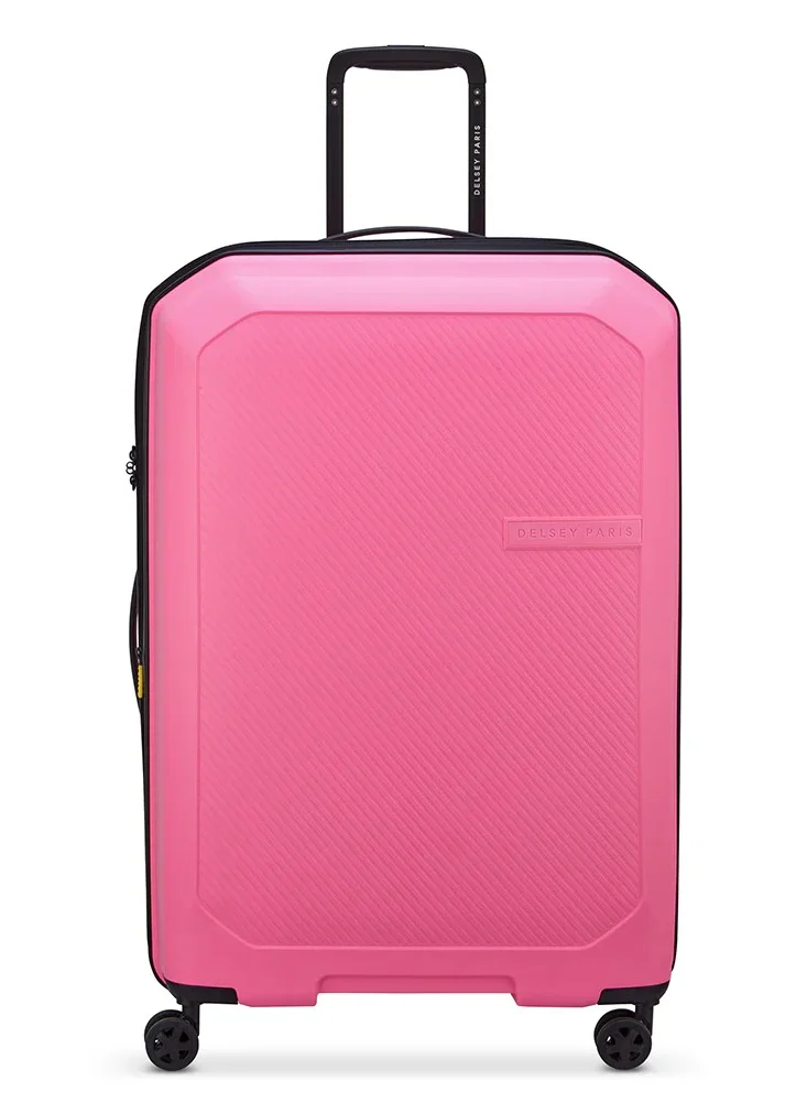 DELSEY Paris Anvers 65 cm Expandable 4 Double-Wheeled Medium Checkin Suitcase Trolley - Light Pink