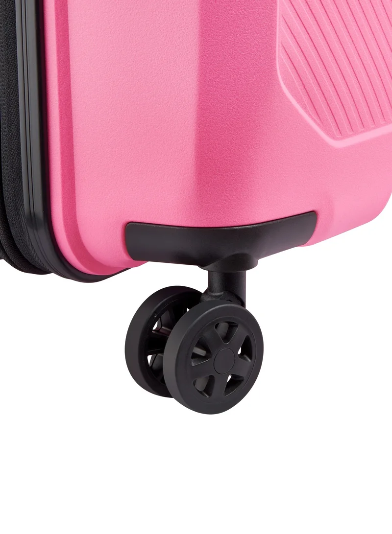 DELSEY Paris  anvers medium 65 cm expandable 4-double wheeled check-in luggage trolley - light pink  | Best Price UAE