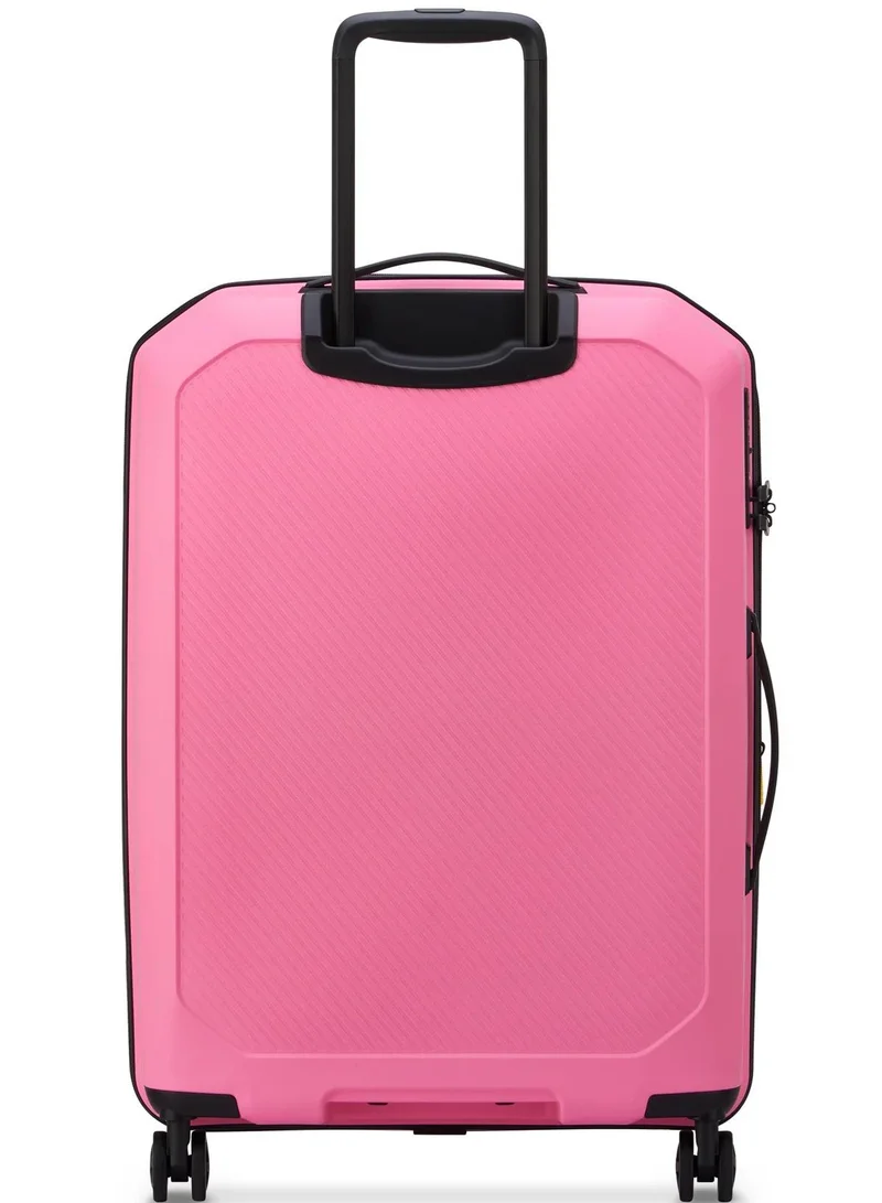 DELSEY Paris  anvers medium 65 cm expandable 4-double wheeled check-in luggage trolley - light pink  | Best Price UAE