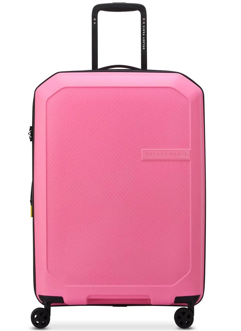 DELSEY Paris anvers medium 65 cm expandable 4-double wheeled check-in luggage trolley - light pink