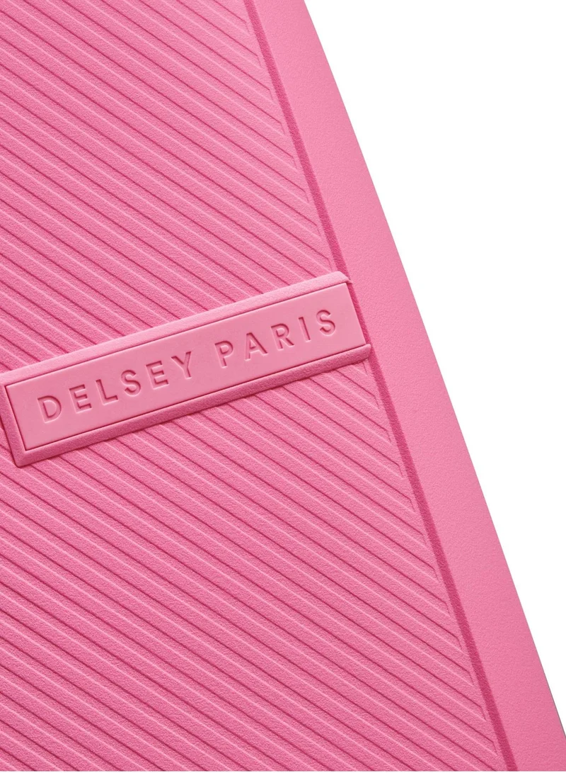 DELSEY Paris  anvers medium 65 cm expandable 4-double wheeled check-in luggage trolley - light pink  | Best Price UAE