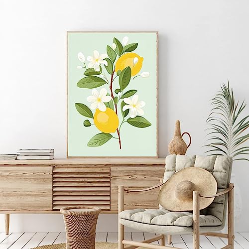 cupmod 6Pack Paint by Number for Adults and Kids,DIY Acrylic Painting Paint by Numbers Kits on Canvas Without Frame,Fruit Oil Painting for Home Wall Decor 7.8x11.8inch - Image 5