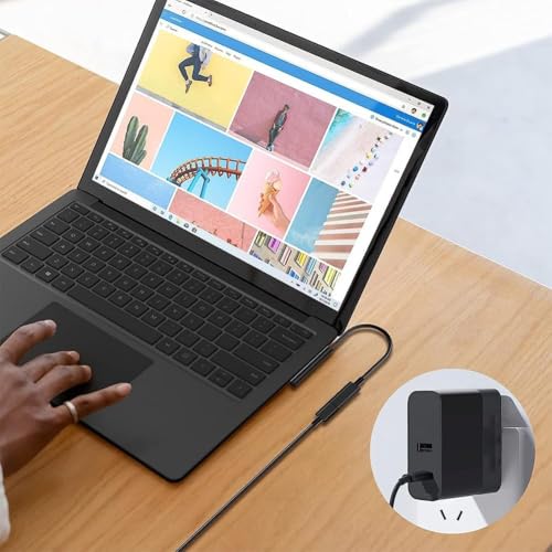Laprite Surface Connect to USB-C Charging Cable PD 15V/3A Compatible for Microsoft Surface Pro 3/4/5/6/7, Surface Laptop 3/2/1,Surface Go, Surface Book1/2/3 0.2M PVC - Image 5