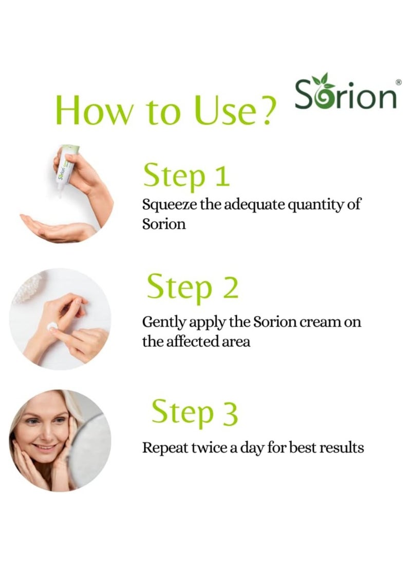 Sorion - Cream With Neem And Turmeric For Dry Itchy & Flaky Skin 50g - Image 1