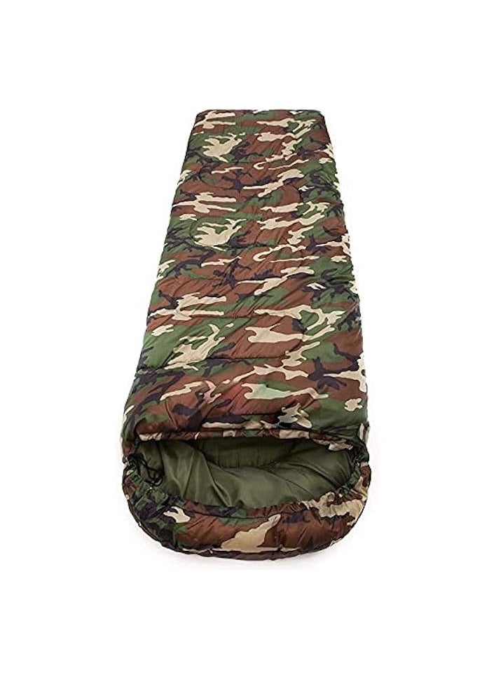 Green Tiger Sleeping Bag,Lightweight Thick Warm,Adult Outdoor Travel Camping Picnic Sleeping Bag Including Compression Bag,Light - Image 3
