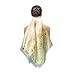 ROSEBONY Wrap Cap Hair Net with Scarf Heatless Silk Press Hair Care Shower Cap color5 - Image 2