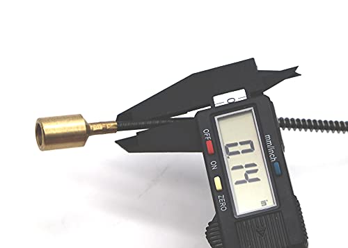 Tuntrol 2pcs 5/32" Inner Flex Shaft Cable for Rotary Grinding Tool with 2pcs Carbon Brush, Replacement Core Flexible Shaft Attachment, Drill Grinder Part Accessories - Image 2