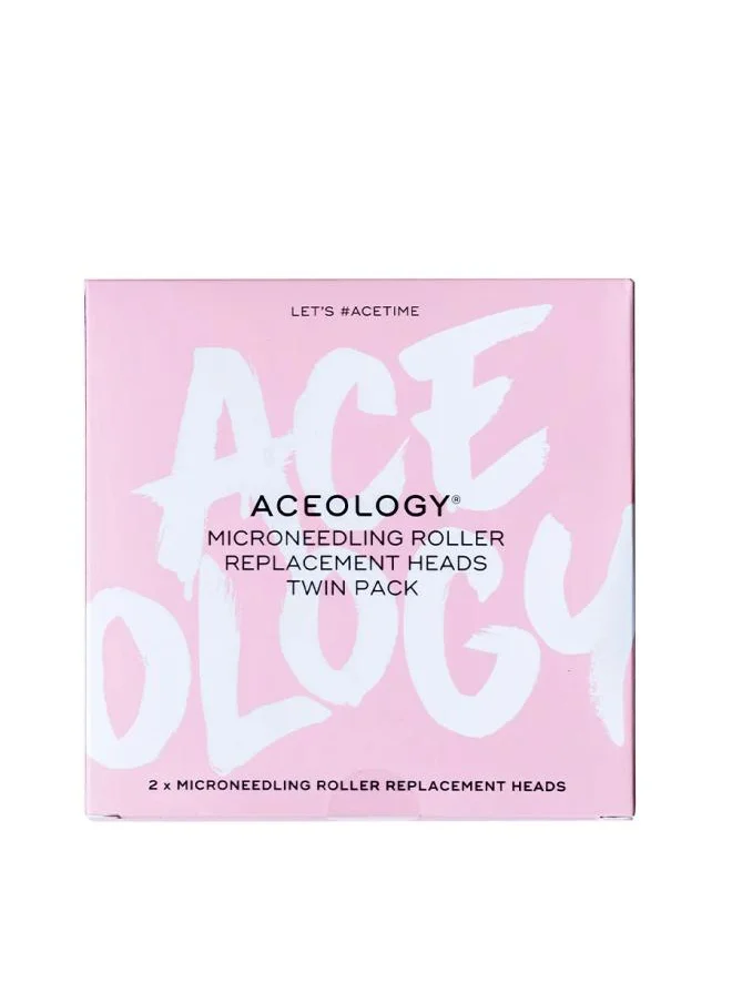 ACEOLOGY Microneedling Roler Replacement Heads Twin Pack