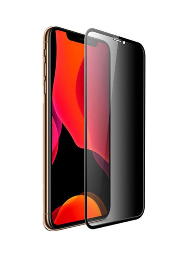 BORTONY 3D Privacy Glass Screen Protector For Apple iPhone 11 Pro Max Black/Clear - Image 1