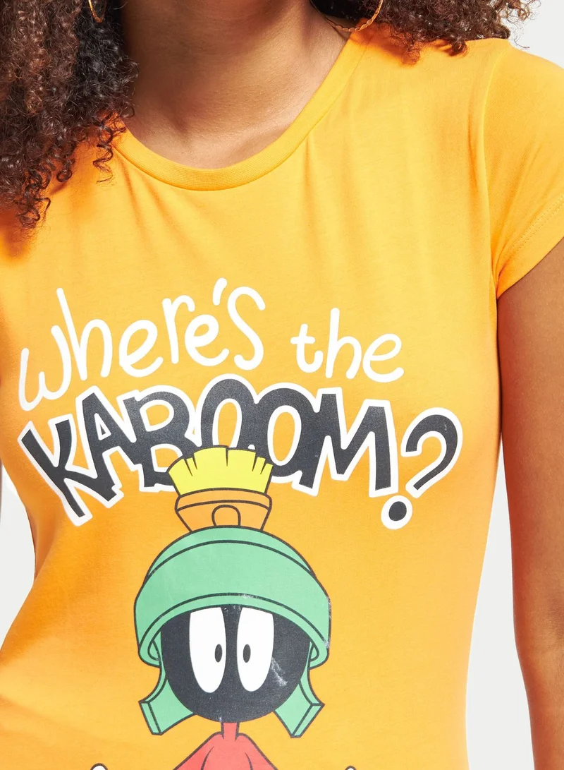 SP Characters Marvin The Martin Crew Neck T-Shirt