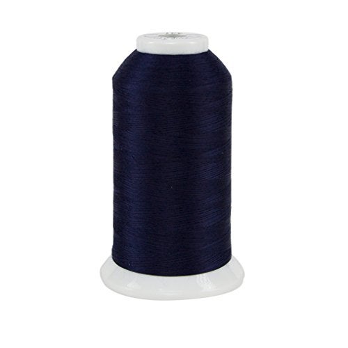 Superior Threads So Fine 3-Ply 50 Weight Polyester Sewing Thread Cone - 3280 Yards (#431 Navy) - Image 1