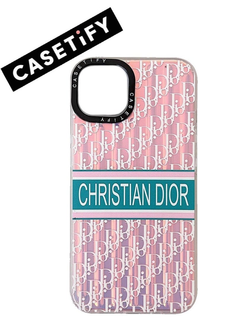 Casetify CHRISTIAN DIOR Logo Laser iPhone 12 Pro Protective Case Cover - Image 1