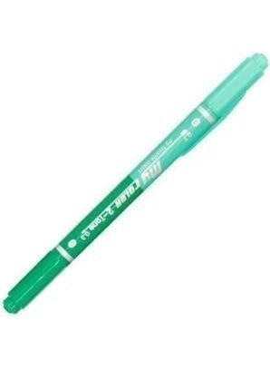 Dong-A - My Color Felt Tip Crayons 2 Double Sided Green No:07 - Image 1