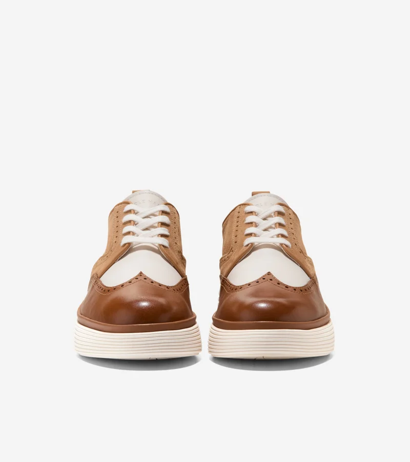 COLE HAAN Women's ØriginalGrand City Platform Wingtip Oxfords