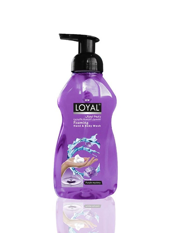 لويال رغوة غسول اليدين والجسم ، بنفسجي ، 500 مل - Image 1