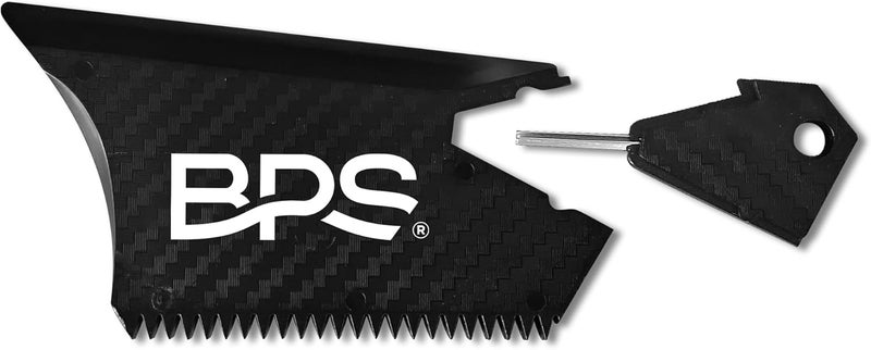 BPS New Zealand Fiberglass Reinforced Eco Surfboard Fins with 60% Recycled Nylon Plastic Thruster 3 Fins Set (FCS G5 M5 Style), with FCS Screws and Hex Key - Image 4