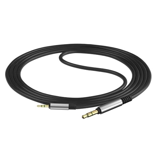 GEEKRIA Audio Cable Compatible with JBL Tune 770NC/760NC/750BTNC/720BT/660NC, Live 660NC/650BTNC Headphones, 3.5mm to 2.5mm Replacement Stereo Cord (5.6 ft/1.7 m) - Image 2